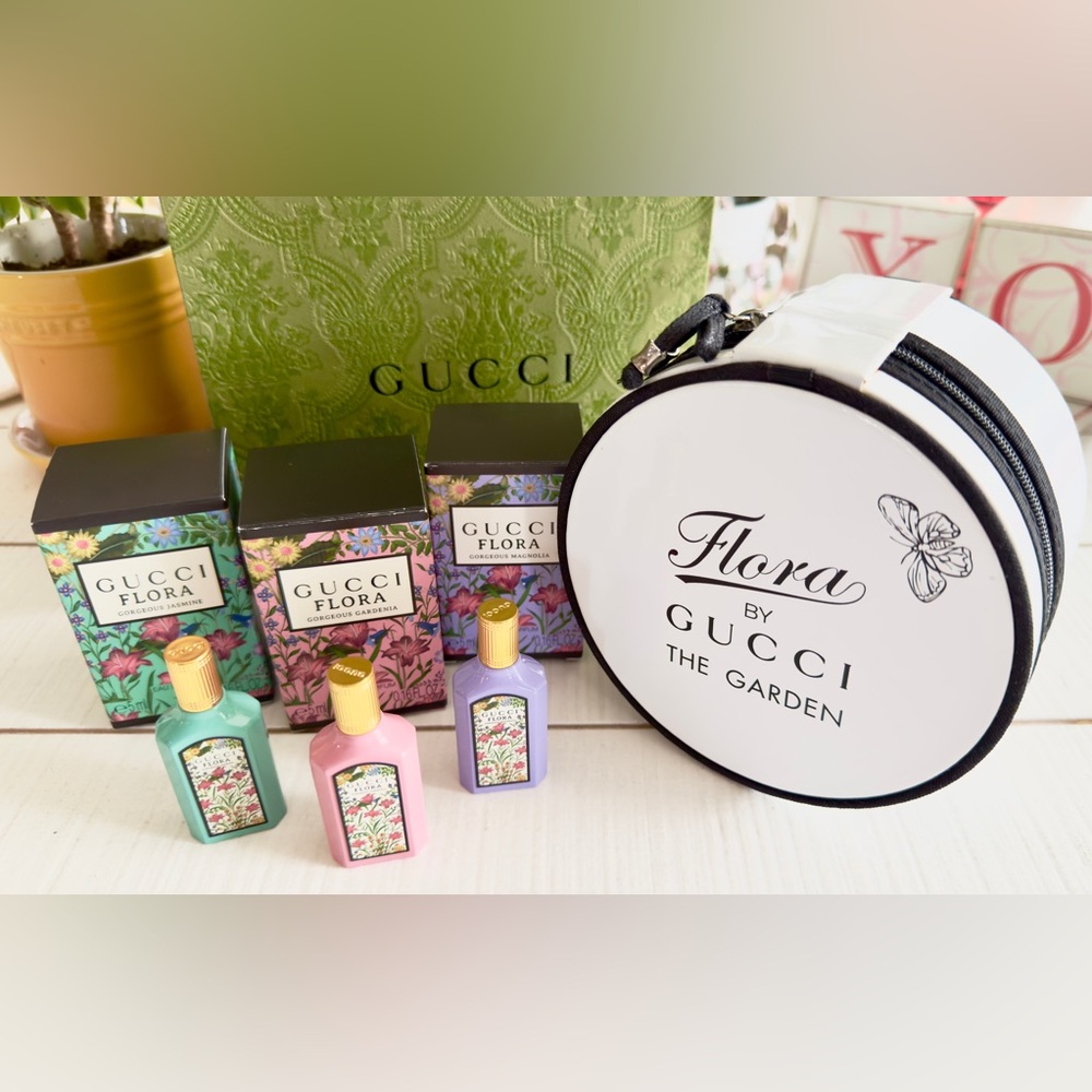 Gucci Garden Flora Travel Vanity, Gucci Nourishing Balm